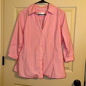 Lee Riders pink button down